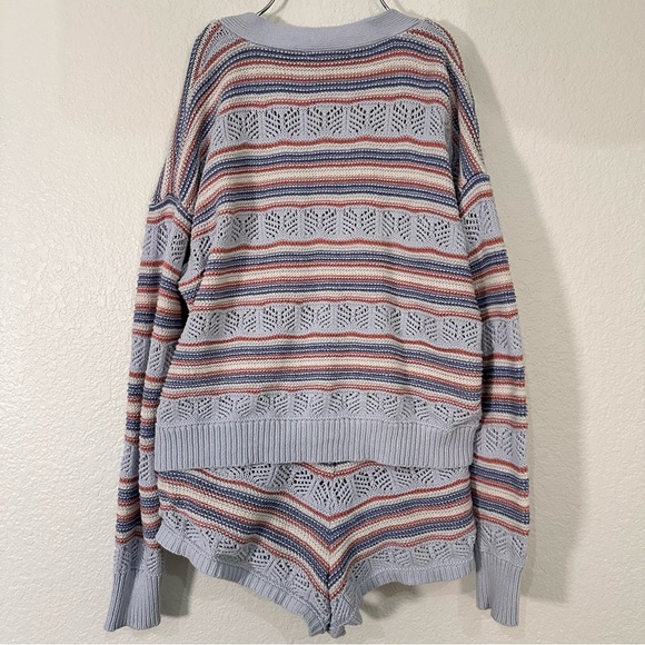 Forever 21 Pointelle Knit Sweater & Shorts Set - Picture 5 of 7